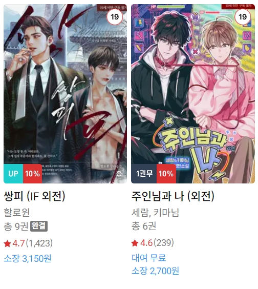 BL소설 신간) 24년 1월 27~28일 신간