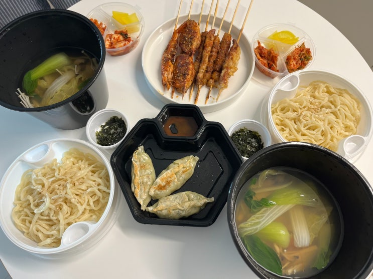  [맛집] 신촌 칼국수 맛집 친친_칼국수&양꼬치 맛있는 조합 대공개
