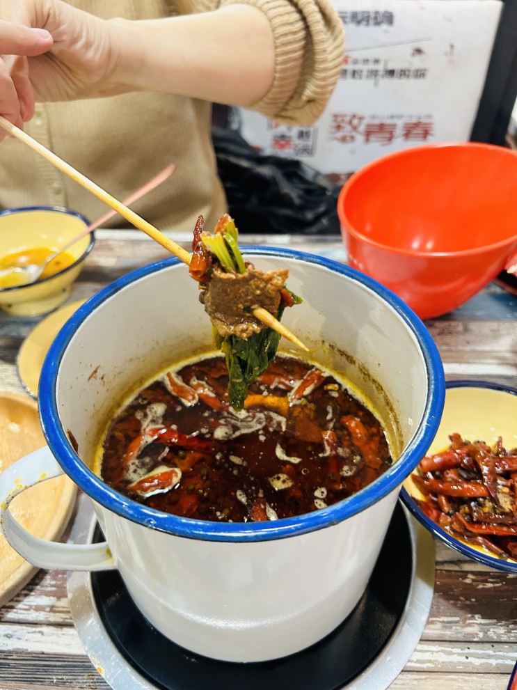 부천역훠궈 부천훠궈맛집 골목길꼬치훠궈