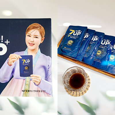 쎄븐업플러스 철갑상어 <b>송가인</b> 캐비어즙 <b>부모</b>님 설날선물 어때요