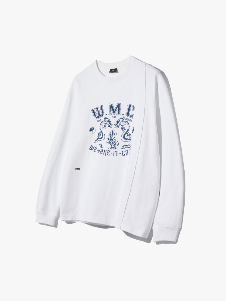  그런지 컨템포러리 스트릿 브랜드WMC(더블유엠씨) 블루드래곤 롱슬리브 (MOBALYZ9101)
