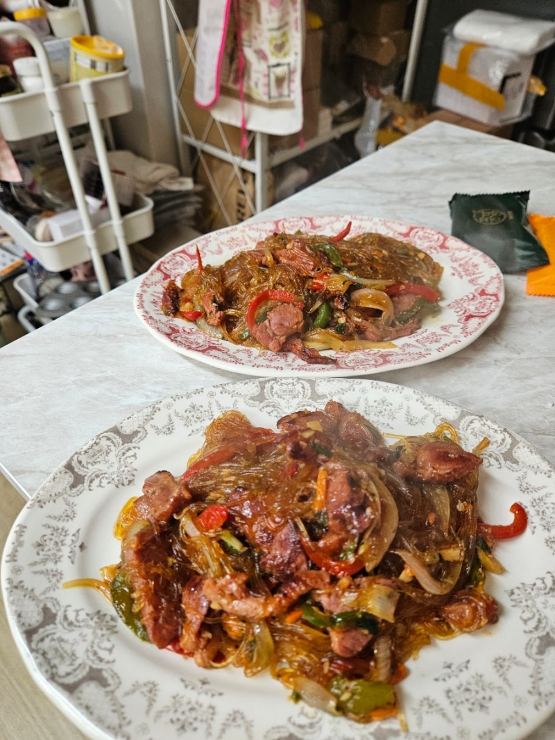 규현 잡채밥 만들기 초간단 레시피로 맛있는 한 끼 뚝딱
