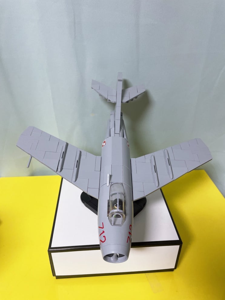  코비블럭 레고 선물 밀리터리 전투기 제트기 폴란드 LIM-1 MIG-15 5822 조립 후기
