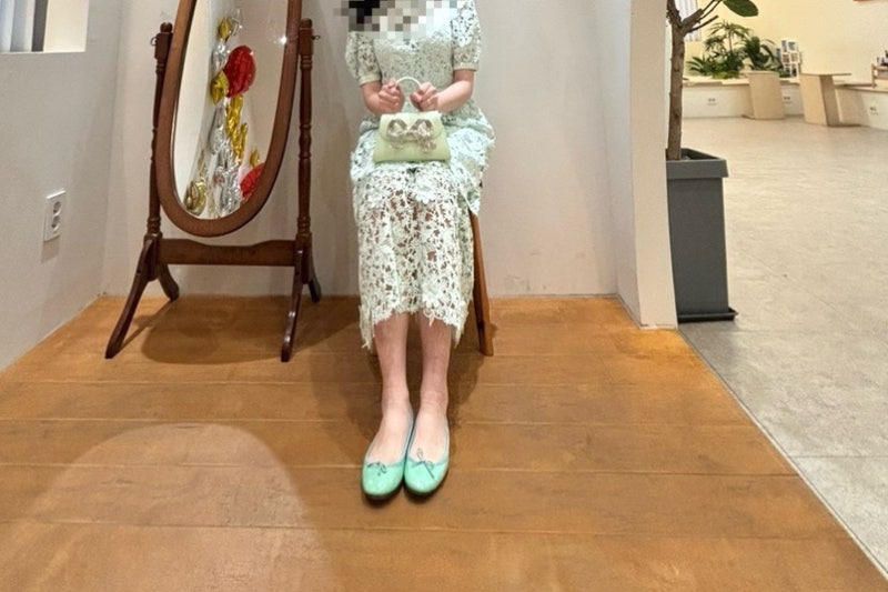 셀프포트레이트 보우 미니백 영국공홈 직구 및 코디 리뷰