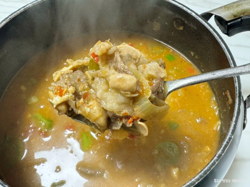 차돌박이청국장 찌개 끓이는법 차돌청국장 황금레시피