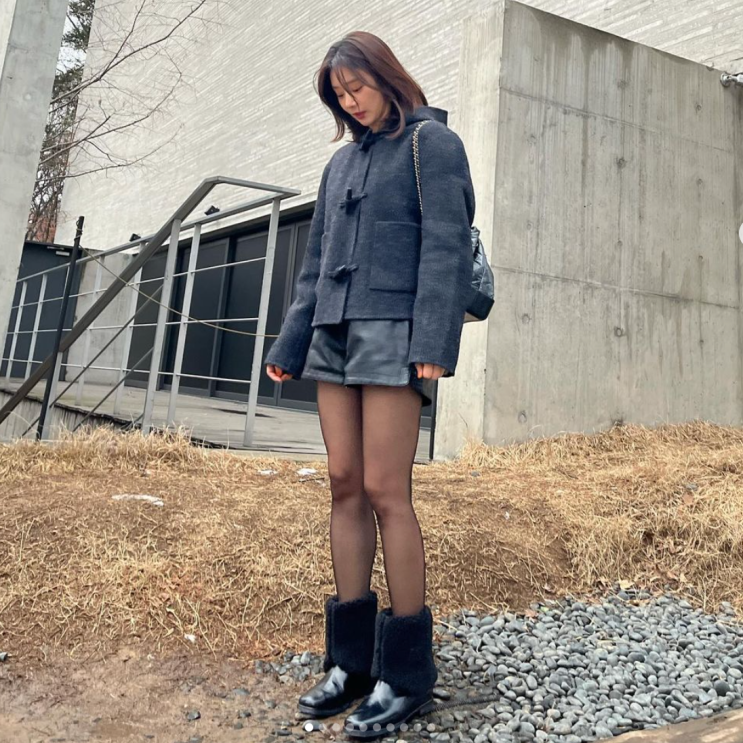 이주빈 여친룩 남자들이 좋아하는 여자패션 겨울 롱코트, 숏더플코트 코디 브랜드는?