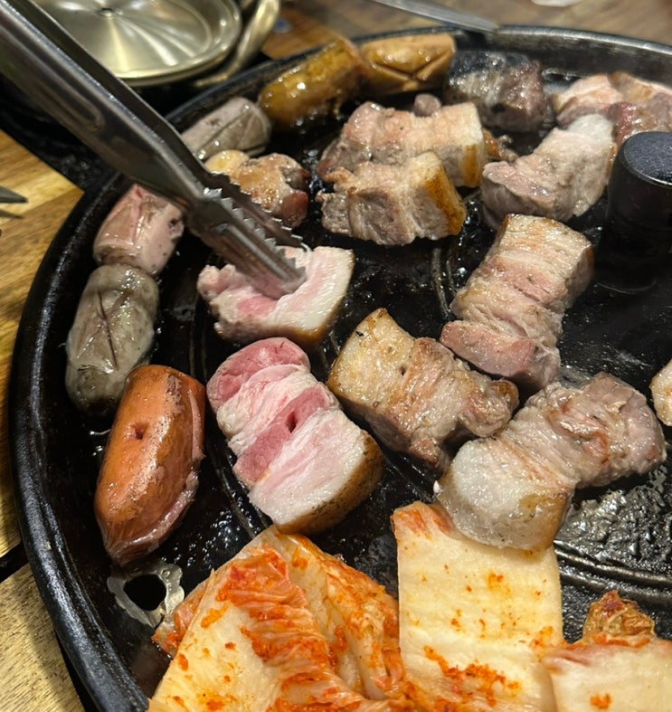  의정부 삼겹살 맛집 화덕고깃간 고기 구워주는 곳 추천