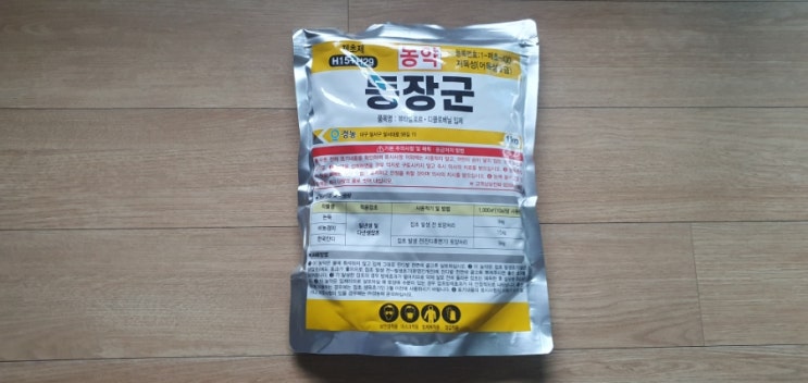  마당 잔디 잡초 제거제 농약 동장군 미리 살포했어요
