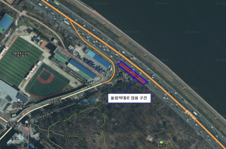 <b>올림픽대로</b>(김포→서울)... 100m 6일 간 통행 <b>통제</b>... 1/30~2/4