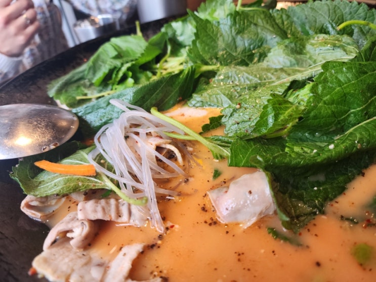  선정릉역 맛집 수백당 삼성점 순대전골