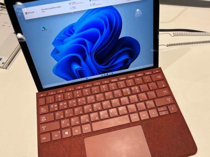 MicroSoft 서피스 고3 윈도우 태블릿 성능 스펙 Surface go 3