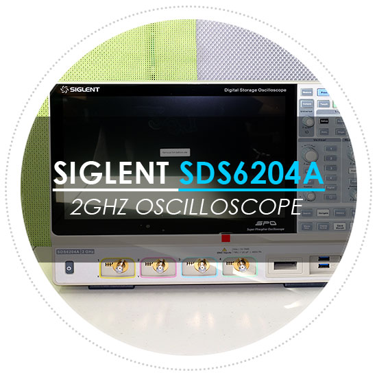  시그런트/ SIGLENT SDS6204A - 4ch, 2GHz Oscilloscope / 오실로스코프