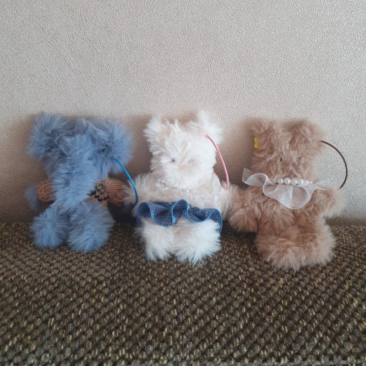  알리익스프레스 재료로 모루 인형 만들기 (코끼리, 곰돌이, 고양이, 토끼, 강아지)