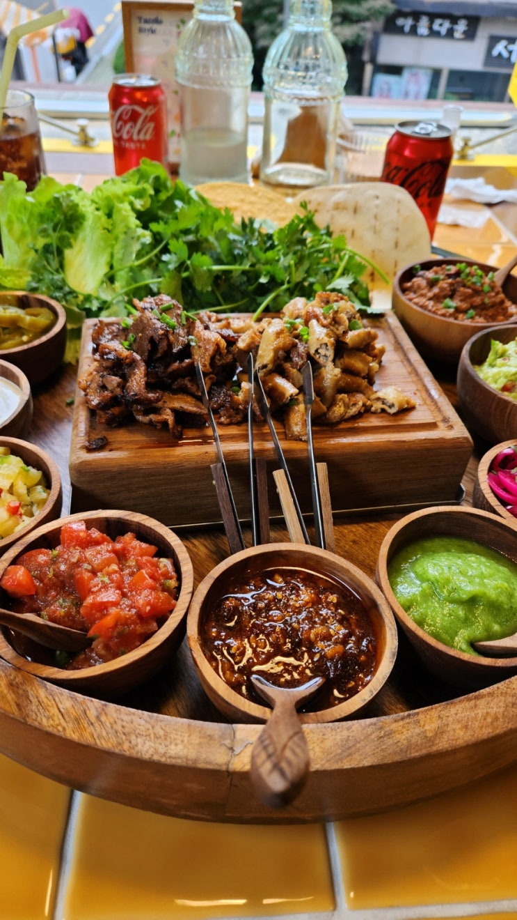  [서울/도산공원/멕시칸] 타코의 재해석, Taco로 Ssam Bar 타코로쌈바