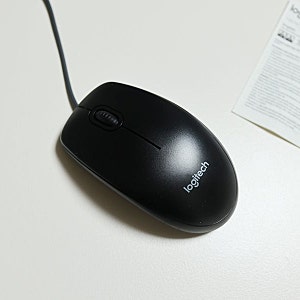 로지텍 유선마우스 M90 내돈내산 리뷰
