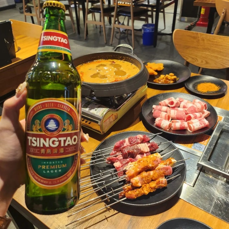  서산 양 꼬치 무한리필 맛집 천향 양 꼬치 뷔페
