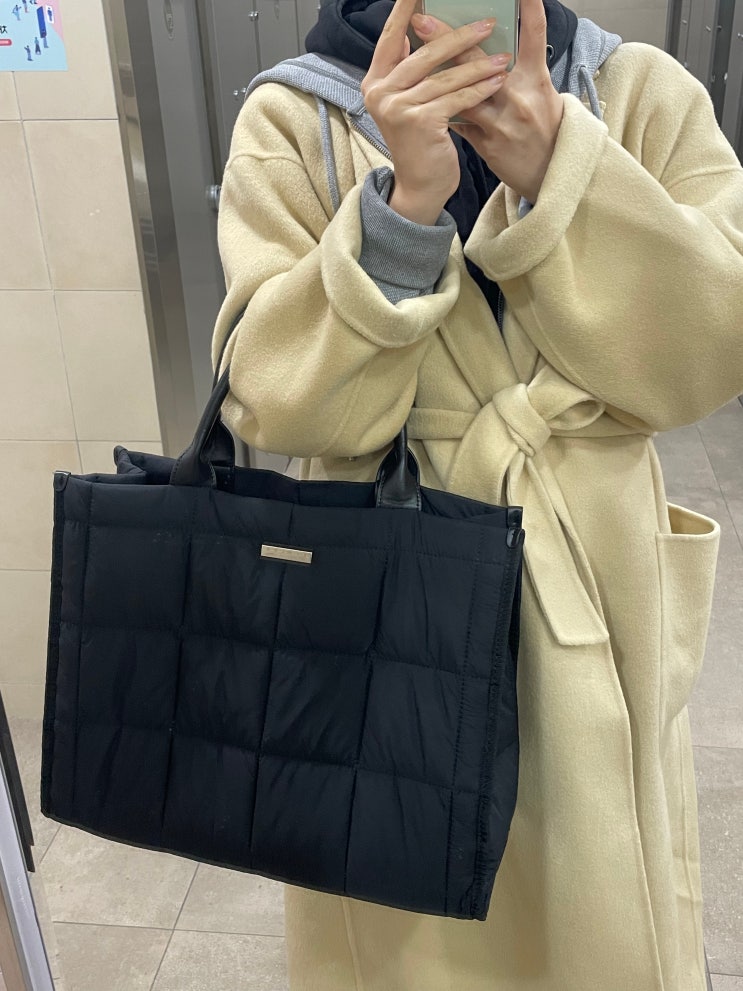  직장인 보부상 가방 패딩백으로 출근가방 사용한 후기