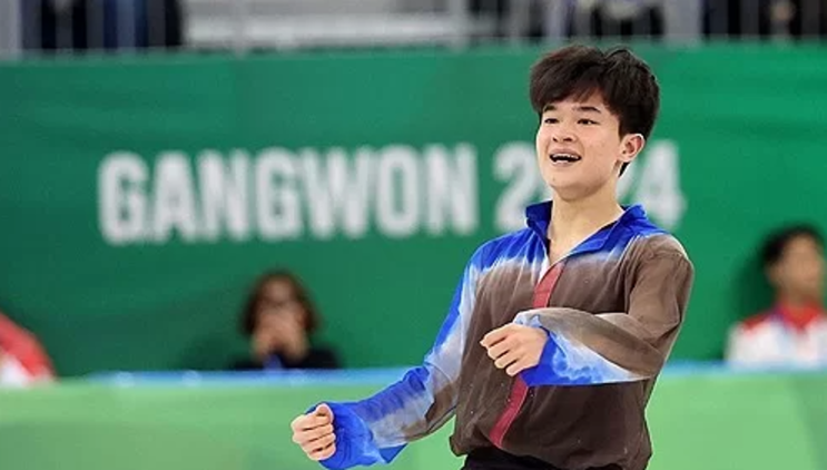 피겨 <b>김현겸</b>, 남자싱글 <b>금메달</b>, 한국 남자 최초, 청소년올림픽