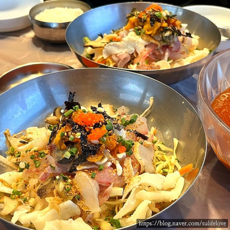  경주 감포맛집 돌고래횟집 감포 오션뷰에서 스페셜물회