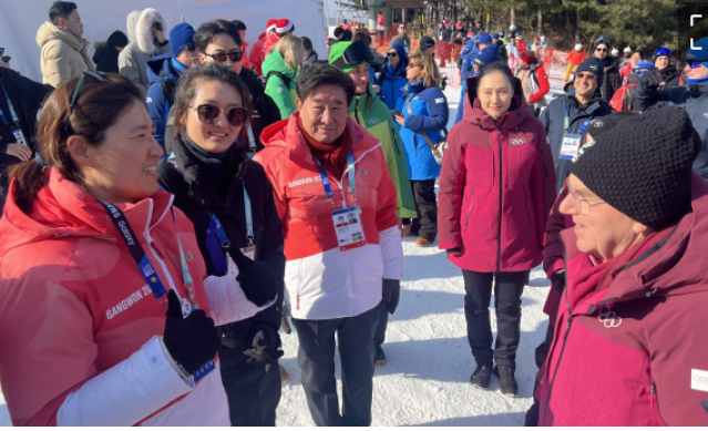 <b>장미란 차관</b> 횡성 방문 대회분위기 고조 강원2024 현장... 