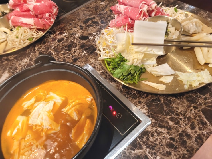  청주 성안길 1인 샤브샤브 맛집 도군샤부