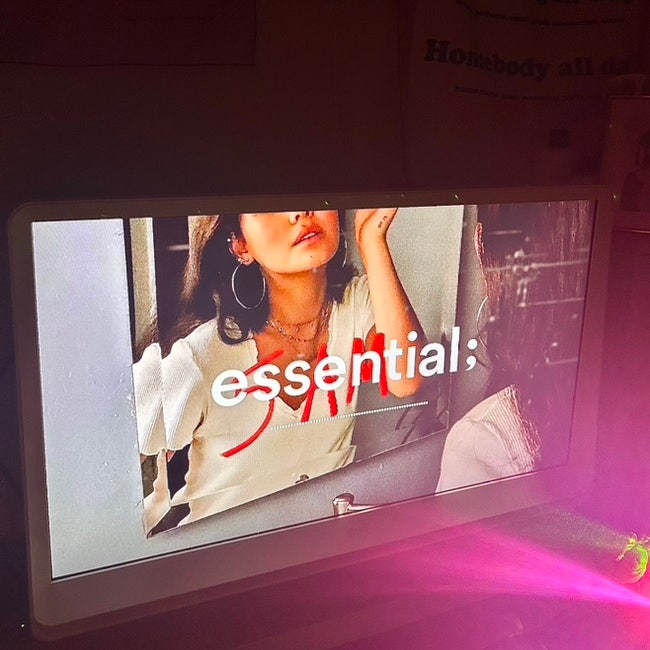 룸앤티비 2세대 27TQ600S-W/자취 원룸 안방 이동식 캠핑 티비 TV/호환 매직리모컨 AKB76040007