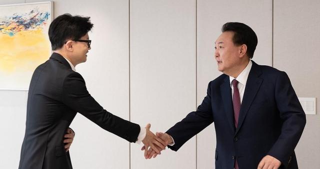 <b>한동훈</b> "<b>이재명 때문</b>에 70일 남기고도 선거제 못 정하는 민주당"