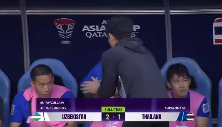  2024 AFC 아시안컵 16강 우즈베키스탄 vs 태국