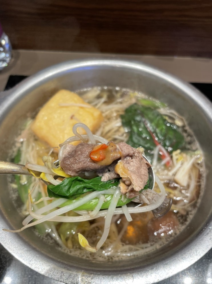  명동 샤브샤브/신세계 백화점 본점 맛집 - “샤브퀴진”  쇼핑하며 즐기는 1인 요리