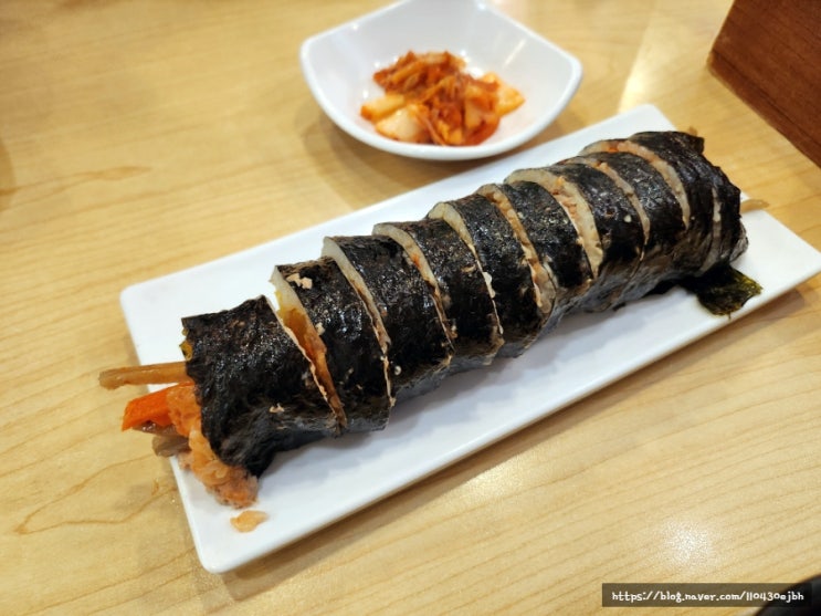  과천 별양동 맛집 기찬숯불김밥 과천점