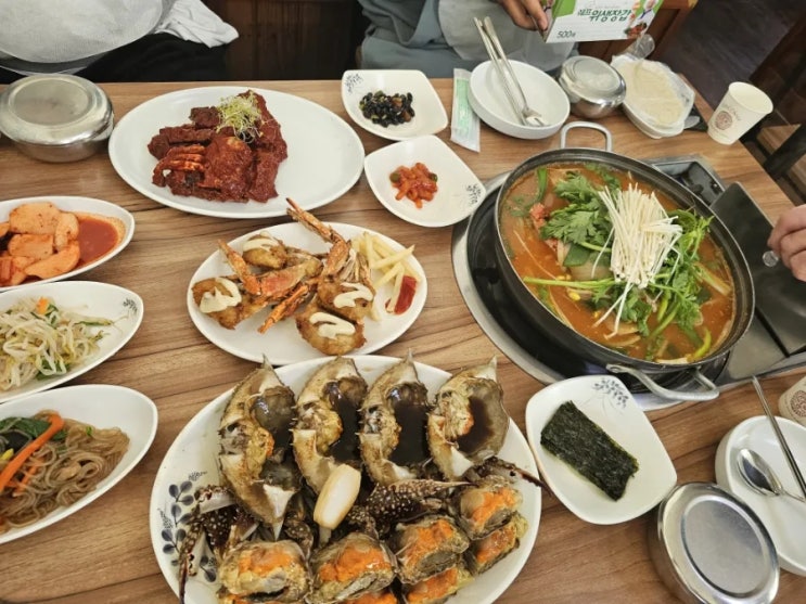  강화도 꽃게 맛집 내돈내산 나룻터꽃게전문점