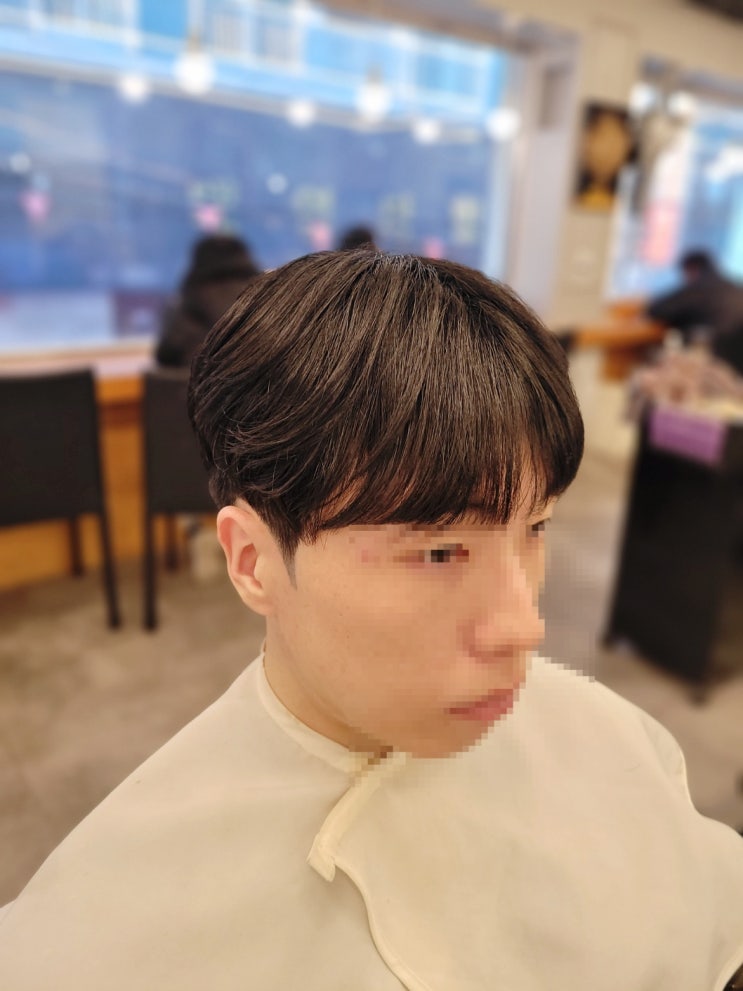  부산 악성곱슬?10대 남성 곱슬머리 탈출 성공 후기