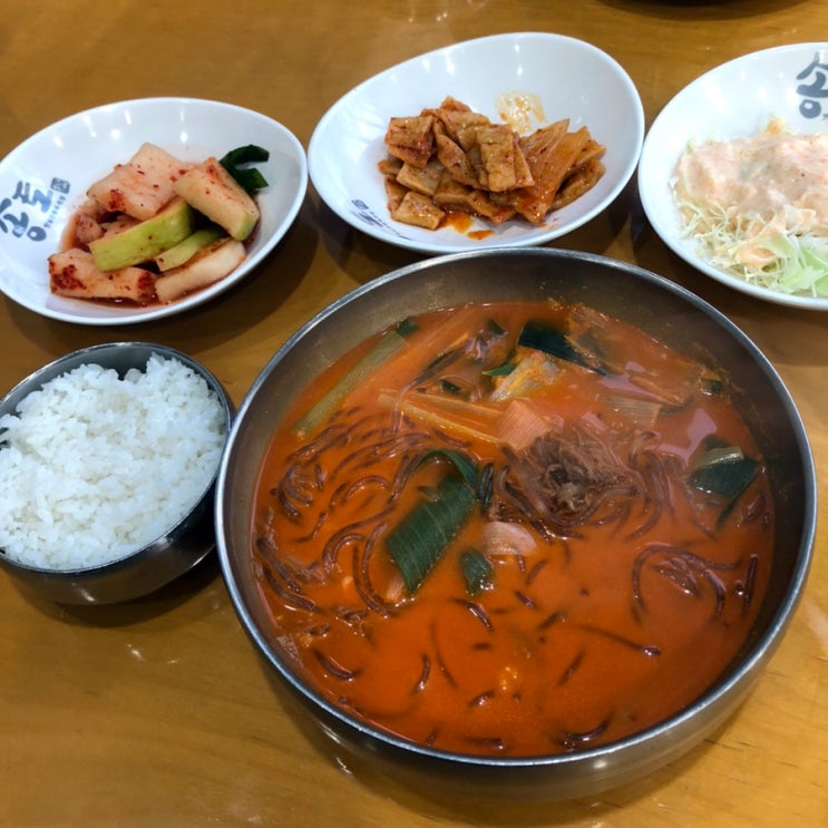 송도 송토 지식정보단지역 육개장 맛집 혼밥 최고