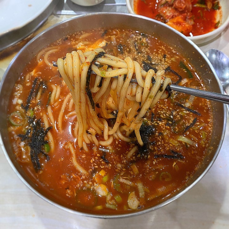  대전 괴정동공주칼국수 맵찔이는 얼큰이칼국수 도전 금지