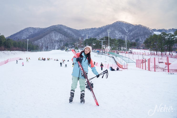 지산스키장 렌탈샵 지산리조트 탑레포츠 스키강습