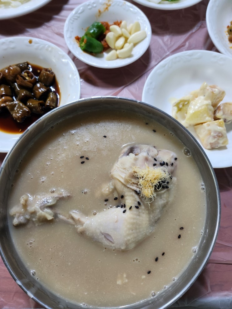  [경북 청송] 원조 닭불백 닭백숙 닭불고기 "원조신촌식당"