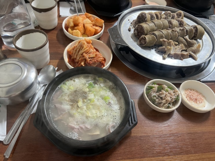  대전 원조가장순대 후기, 용문역 맛집, 가장동 순대맛집