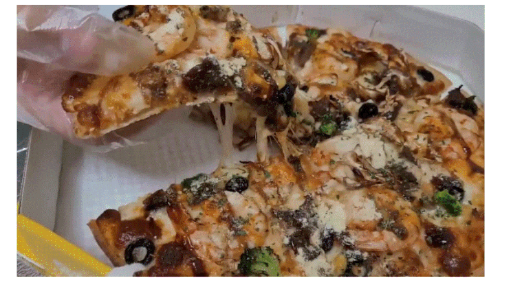  망원동피자 보온백으로 쟁여온 뜨끈한 맛 배달