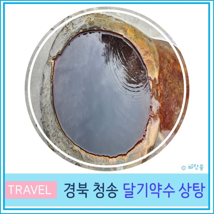  청송 가볼 만한 곳 달기 약수터 상탕 SBS 모닝 와이드 촬영 경북 여행 탄산약수