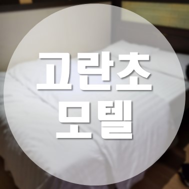  [국내/부여] 부여 여행 깔끔한 숙소 추천 고란초 모텔