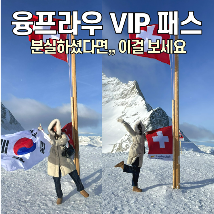  [스위스 융프라우] 융프라우 티켓 구매 방법, 할인 받는 방법 / 티켓를 잃어버렸다면?