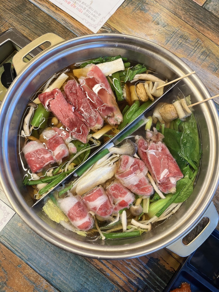  [여수 웅천 맛집] 여수 웅샤웅샤 무한리필샤브샤브 샐러드바