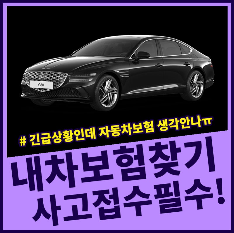 내차보험찾기 가입한 자동차를 네이버 마이카로 찾는 방법