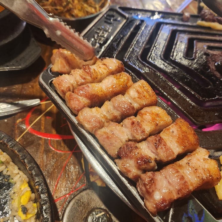  첨단고기집 제주도그릴 특상에서 삼겹부터 갈매기살까지!