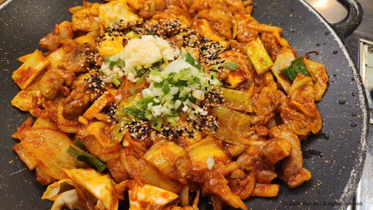  광명 일직동 점심 맛집 삼산회관 광명역점 : AK 플라자 근처 한식 추천, 돼지김치구이, 옛날계란말이
