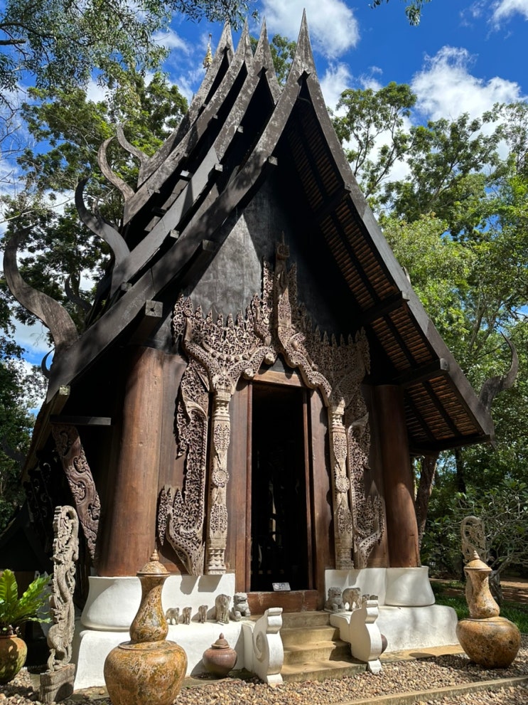  여자 혼자 치앙마이 일주일 여행 -6 근교 치앙라이 당일치기 투어 / 블랙하우스, 싱하파크
