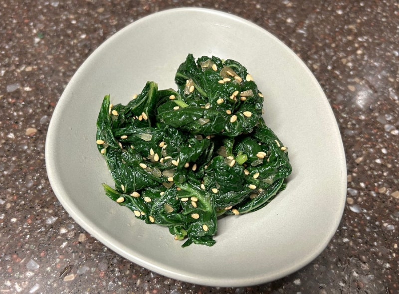 [요리 초보 레시피] 깻잎나물 무침 레시피