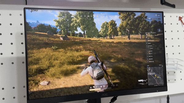 24인치 게이밍 모니터 추천, 180Hz 가성비 알파스캔 AOC 24G4 솔직후기 : 네이버 블로그