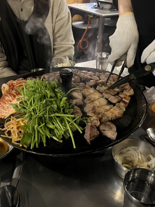  [수원] 목구멍 수원 인계점 미나리삼겹살 맛집