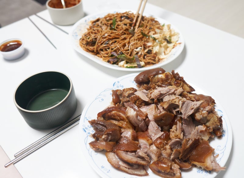 집에서 비빔막국수 레시피 족발이랑 같이 먹기